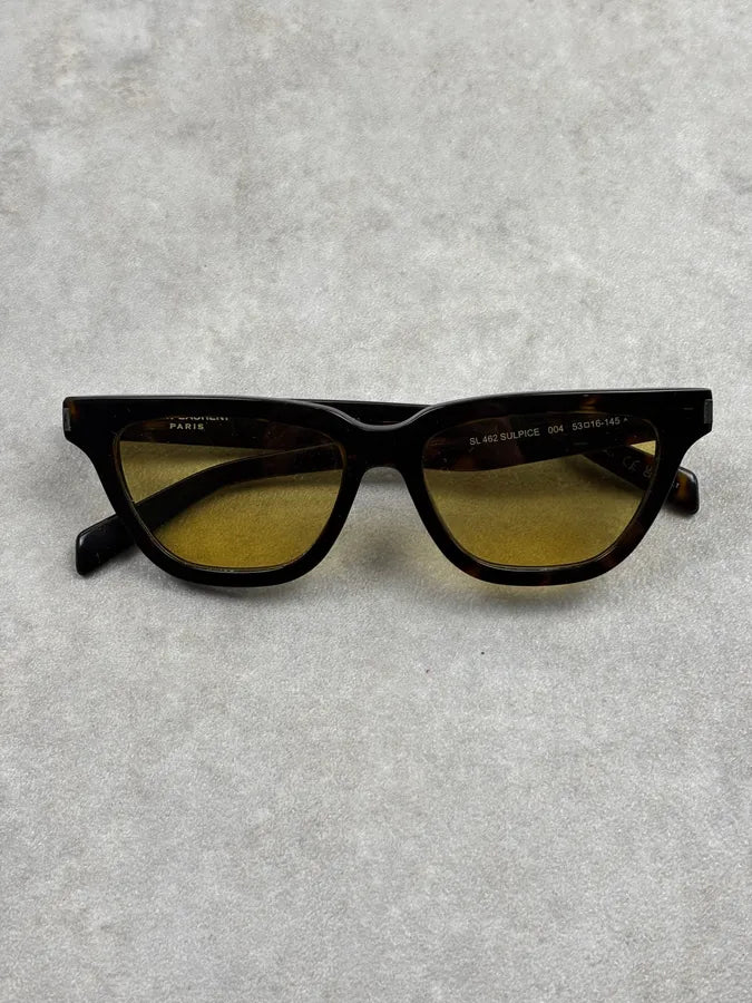 Saint Laurent Black Acetate Sunglasses dIliueY 2