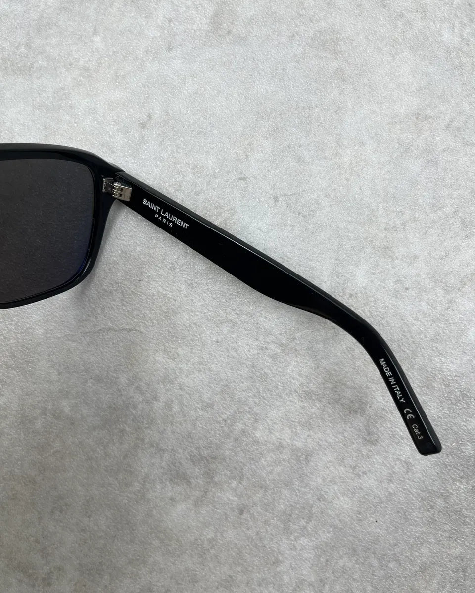 Saint Laurent Black Aviator Sunglasses DPEySfd 9