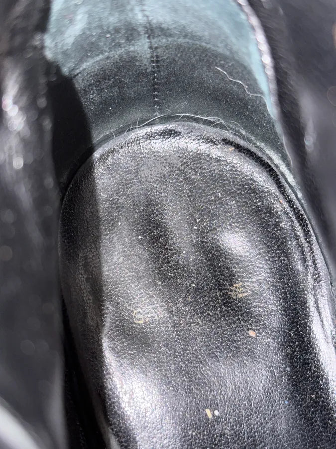 Saint Laurent Black Leather Strap Ankle Boots GPHCnhn 9