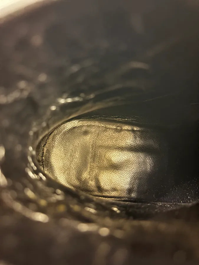 Saint Laurent Black Leather Ankle Buckle Boots xWRzfdR 9