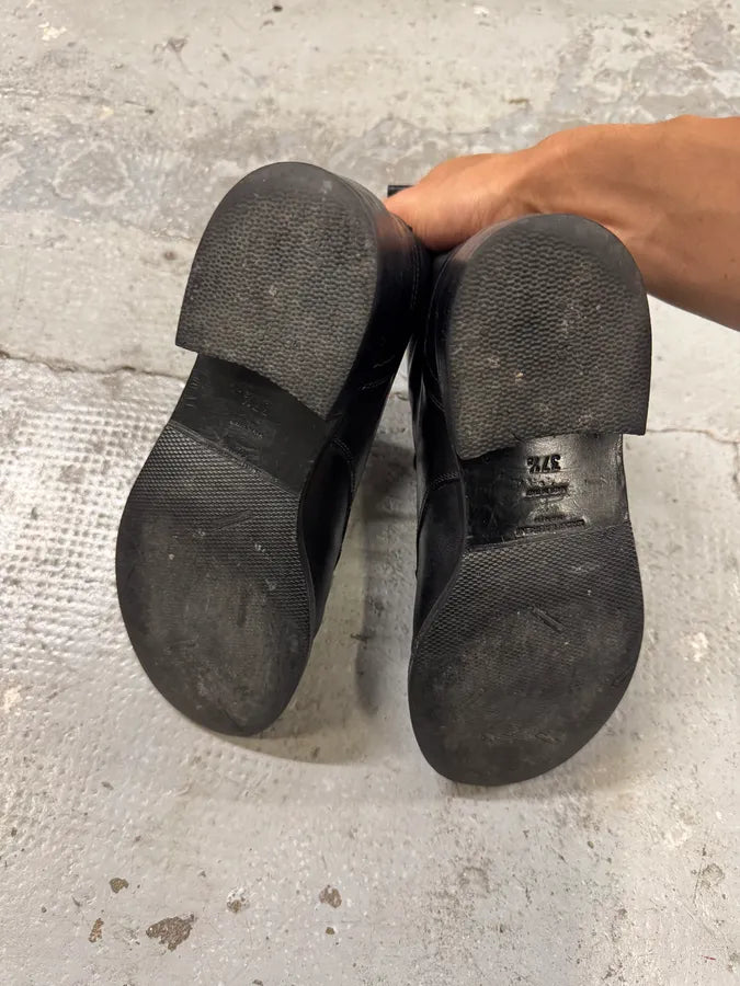 Saint Laurent Black Leather Boots sXxxFXW 5
