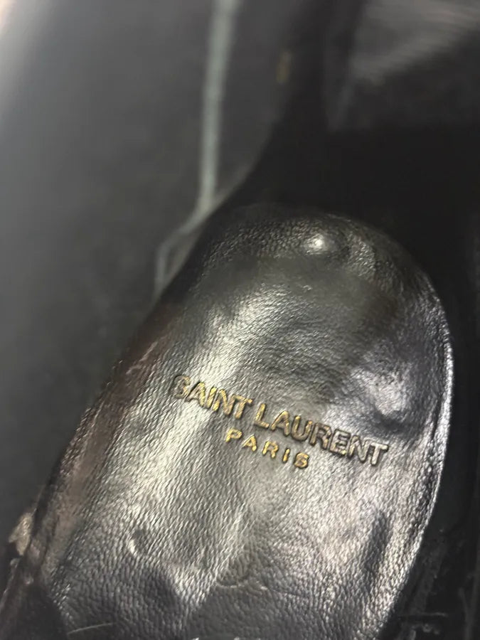 Saint Laurent Black Leather Chelsea Boots liWXvzQ 9