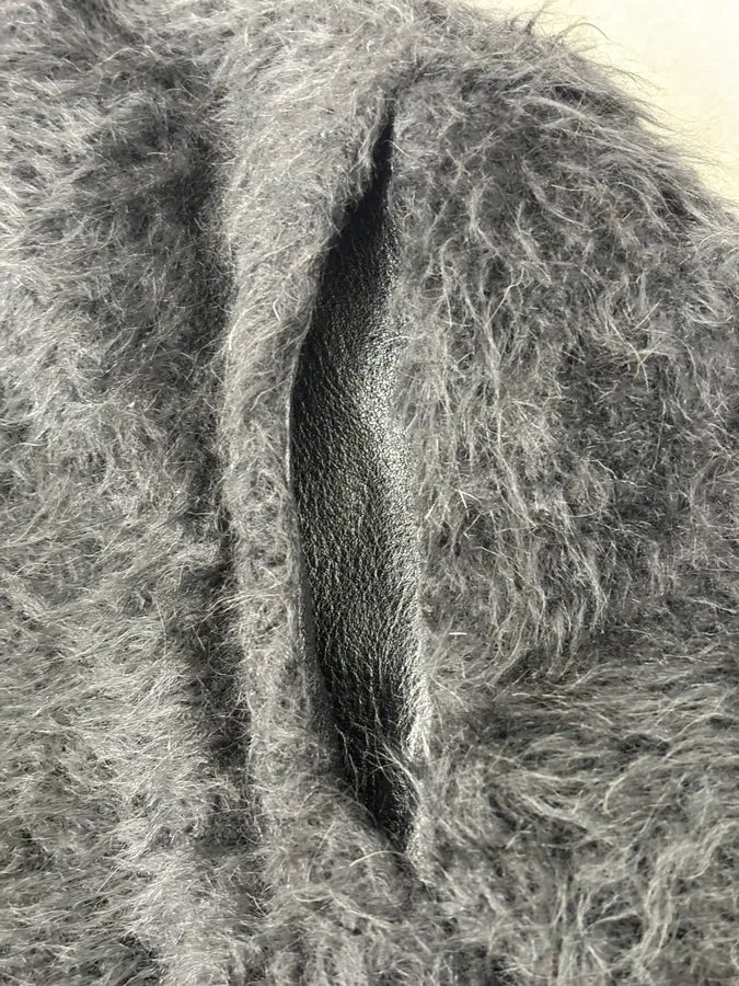Saint Laurent Black Mohair Sample Jacket  YudUEyv 11