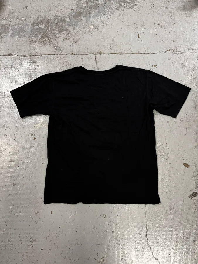 Saint Laurent Black Signature Logo T-Shirt lcqTqyt 3