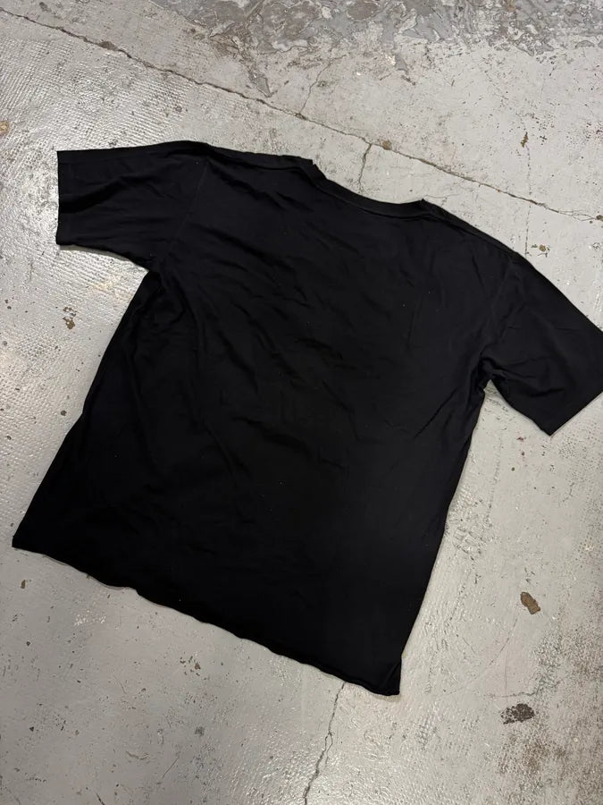 Saint Laurent Black Signature Logo T-Shirt lcqTqyt 5