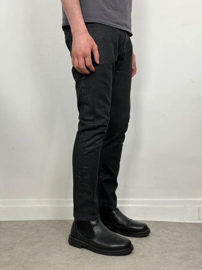 Saint Laurent Black Slim Denim Jeans guYOQKQ 2