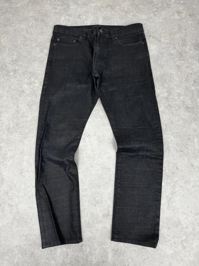 Saint Laurent Black Slim Denim Jeans guYOQKQ 0