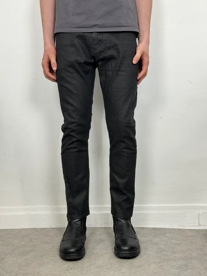 Saint Laurent Black Slim Denim Jeans guYOQKQ 1