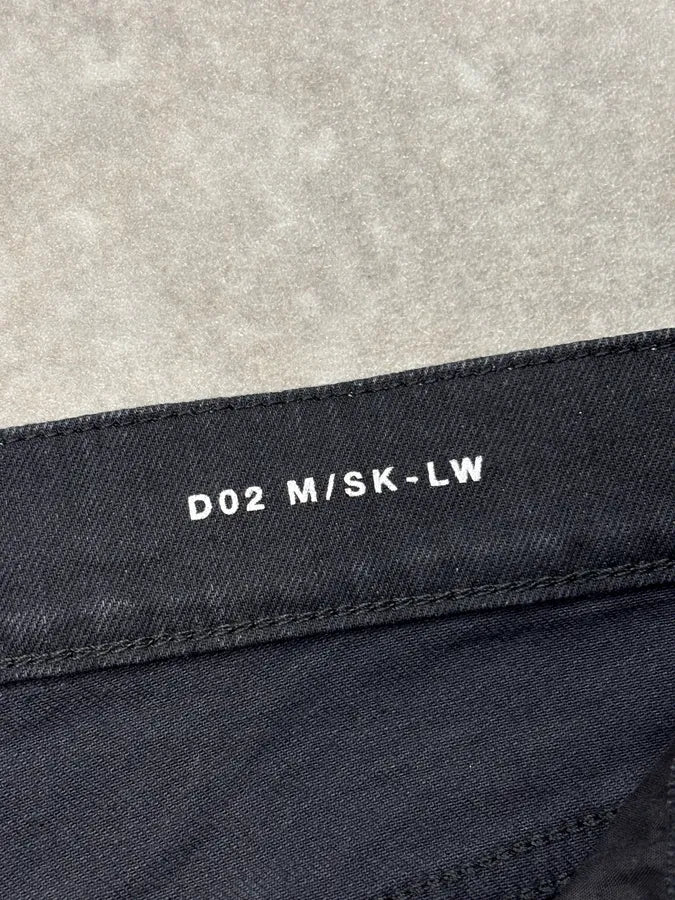 AW2022 Saint Laurent Black Slim Denim Jeans SHqzbgO 10