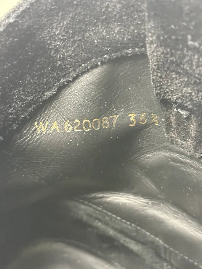 Saint Laurent Black Suede Cowboy Boots gVIRrRz 8