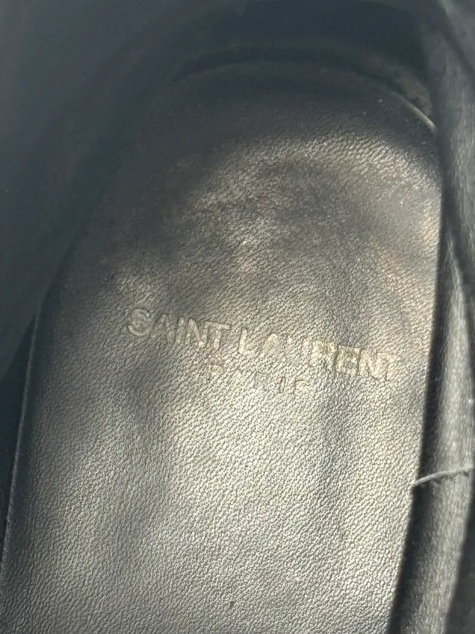 Saint Laurent Black Suede Wyatt Chelsea Boots LeLqzlJ 15