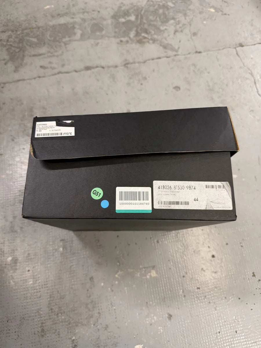 Saint Laurent Brown & Black Suede Leather High Sneakers GNoGnsH 11