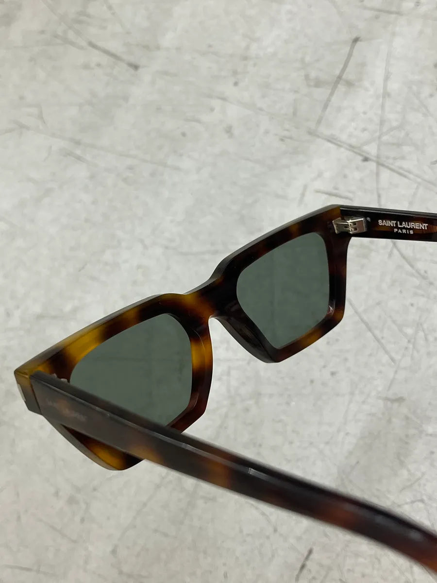 Saint Laurent Brown Brown Tortoiseshell Sunglasses WNOtZQn 8