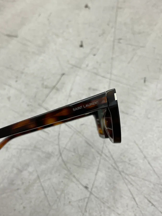 Saint Laurent Brown Brown Tortoiseshell Sunglasses WNOtZQn 9