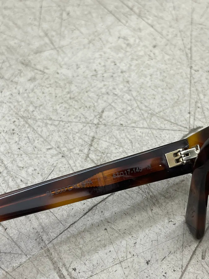 Saint Laurent Brown Brown Tortoiseshell Sunglasses WNOtZQn 11