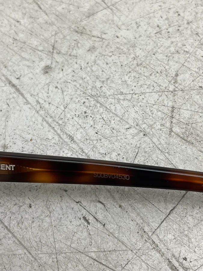 Saint Laurent Brown Brown Tortoiseshell Sunglasses WNOtZQn 12