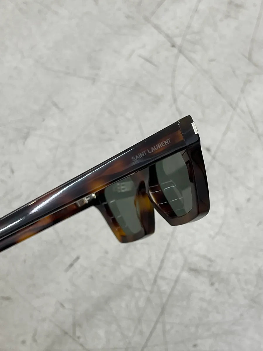Saint Laurent Brown Brown Tortoiseshell Sunglasses WNOtZQn 7