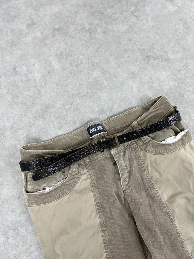 Saint Laurent Black Satin Leather Classy Belt pCJydFm 1