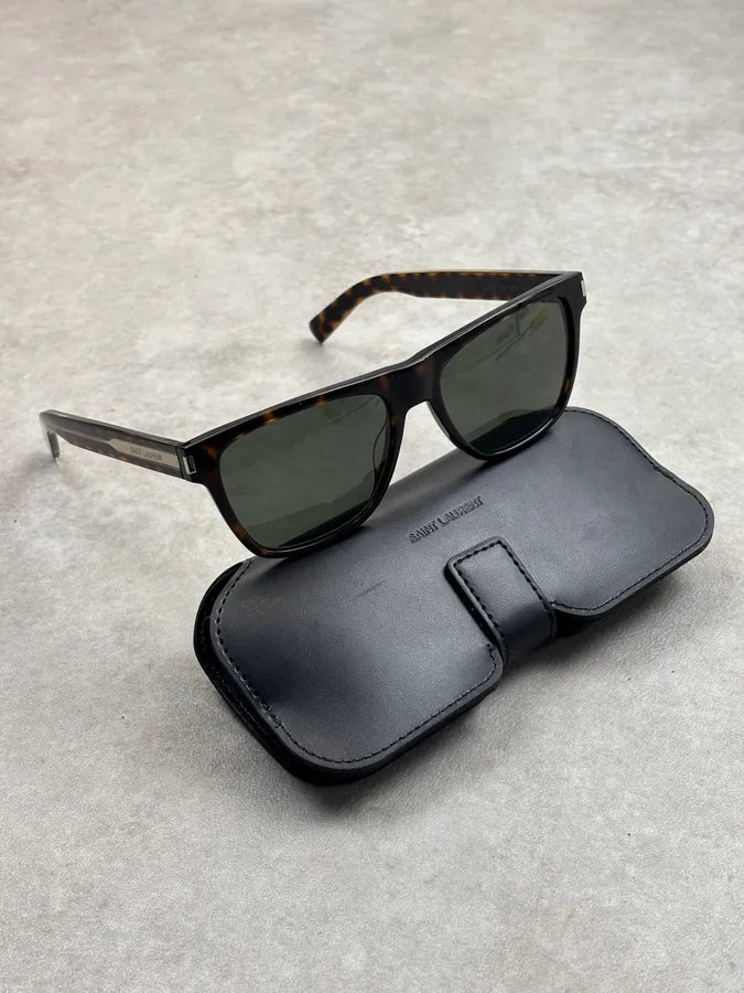 Saint Laurent Dark Brown Sunglasses  tadZCKo 3