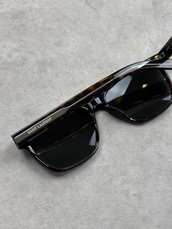 Saint Laurent Dark Brown Sunglasses  tadZCKo 11