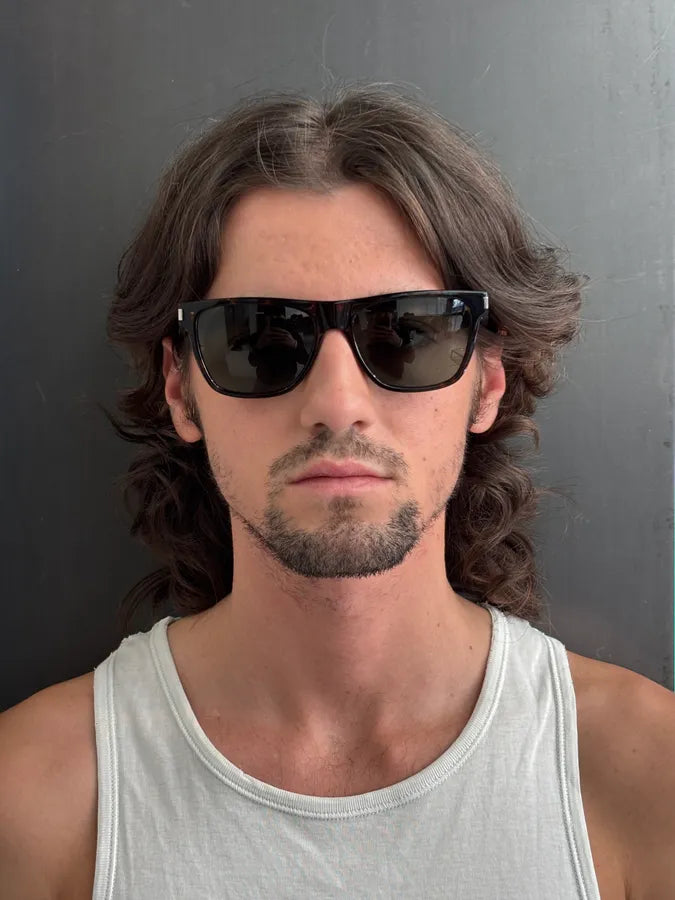Saint Laurent Dark Brown Sunglasses  tadZCKo 1
