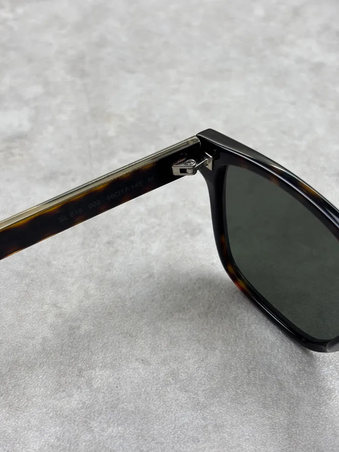 Saint Laurent Dark Brown Sunglasses  tadZCKo 9