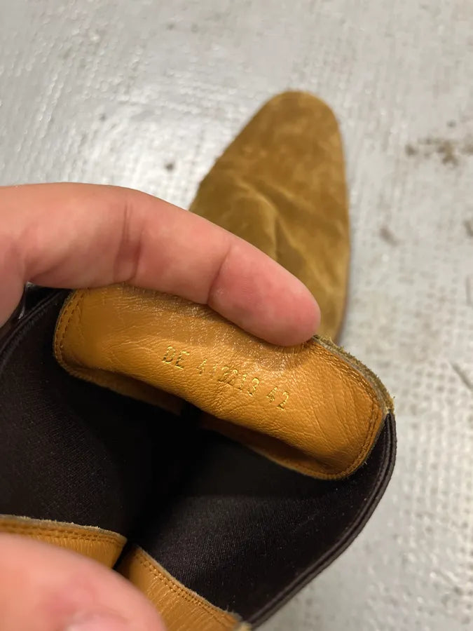 Saint Laurent Camel Suede Camarguese Boots AnfUqmh 7