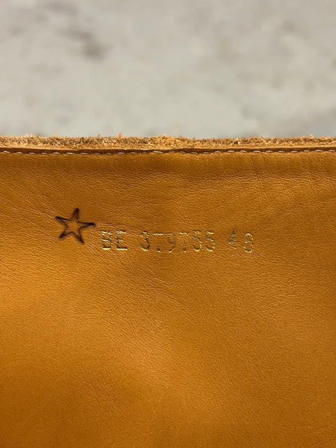 Saint Laurent Camel Suede Leather Ankle Cowboy Boots jROCzur 9