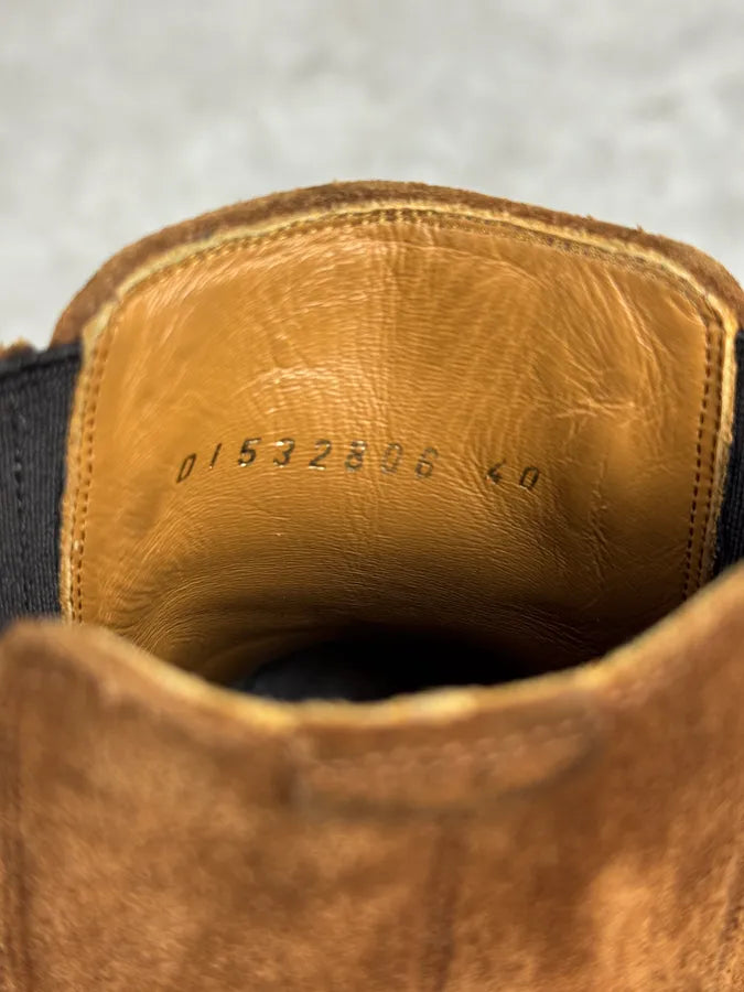 Saint Laurent Camel Suede Leather Boots pVsANBn 6