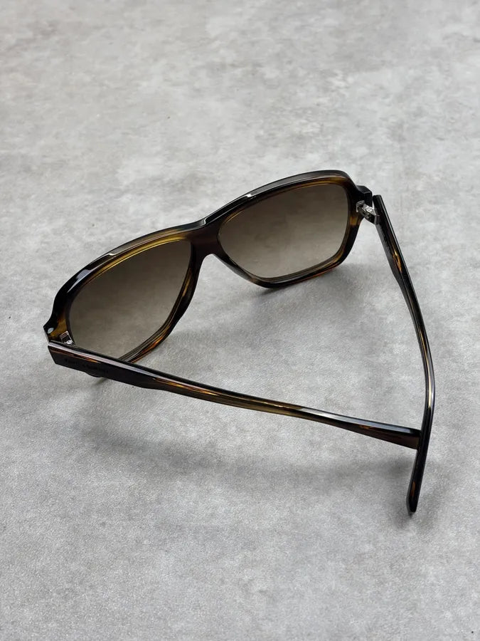 Saint Laurent Dark Brown Sunglasses  ZAFGEms 9