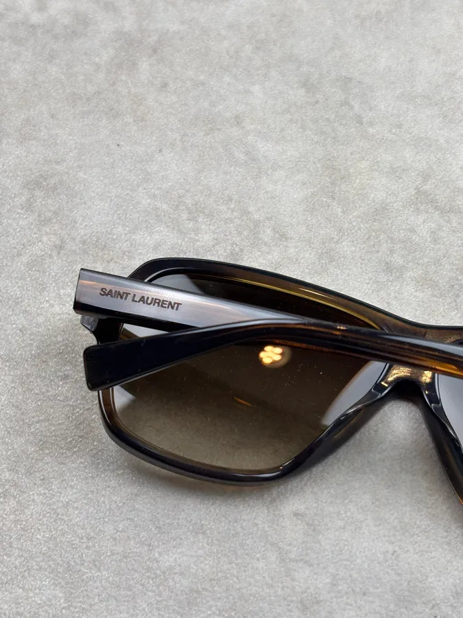 Saint Laurent Dark Brown Sunglasses  ZAFGEms 6
