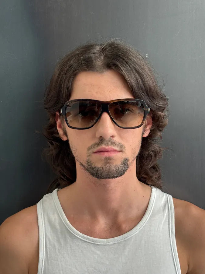 Saint Laurent Dark Brown Sunglasses  ZAFGEms 1