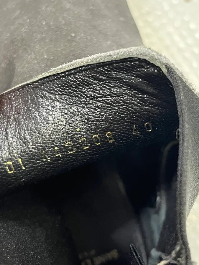 Saint Laurent Dark Grey Suede Chelsea Boots SopdhUA 7