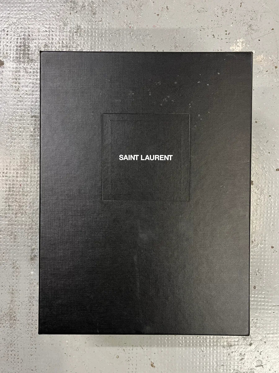 Saint Laurent Dark Grey Suede Chelsea Boots SopdhUA 9