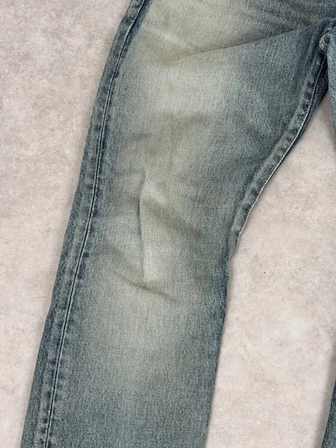 Saint Laurent Blue Denim Denim Jeans mxdKLWm 8