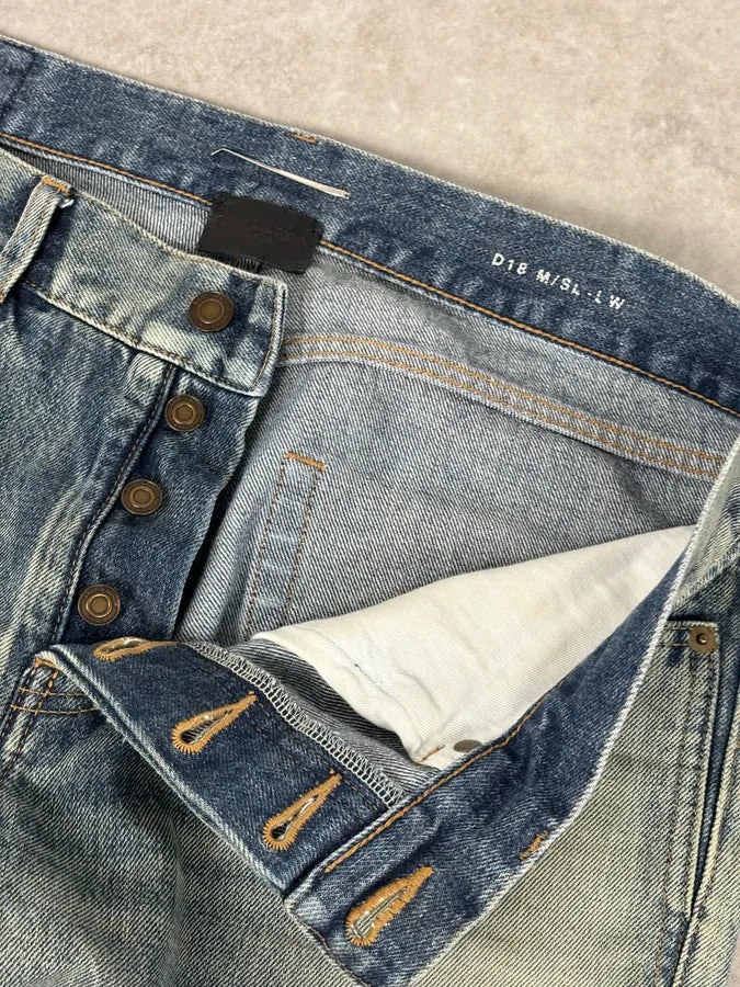 Saint Laurent Blue Denim Denim Jeans mxdKLWm 9