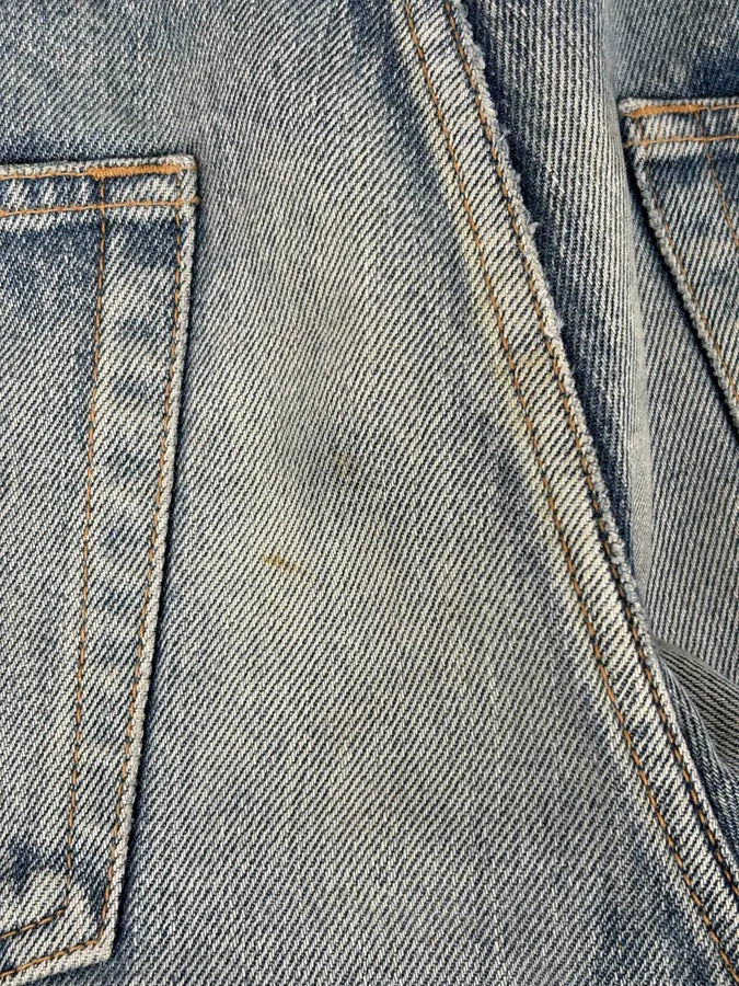 Saint Laurent Blue Denim Denim Jeans mxdKLWm 10