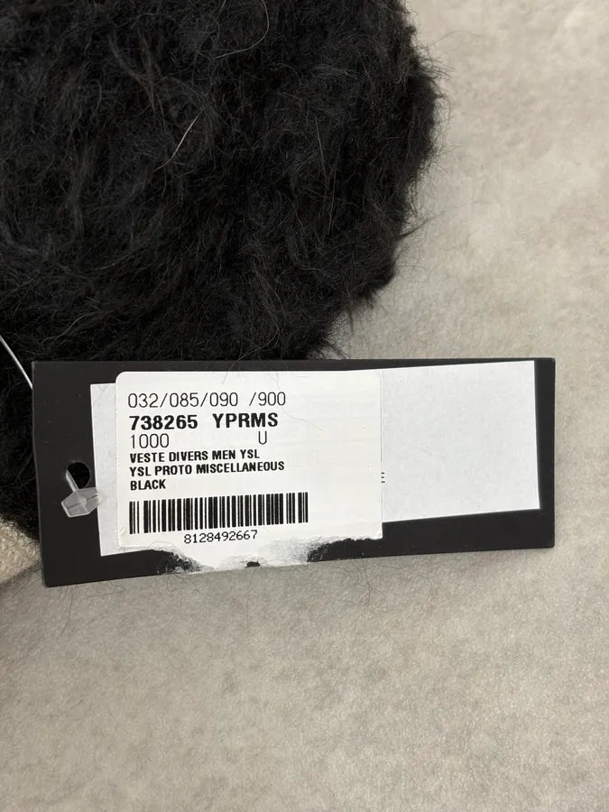 Saint Laurent Black Mohair Sample Jacket  YudUEyv 13