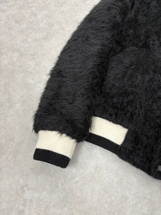 Saint Laurent Black Mohair Sample Jacket  YudUEyv 7