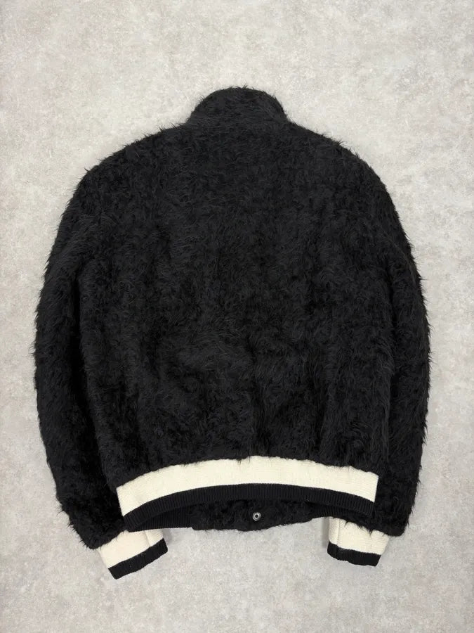Saint Laurent Black Mohair Sample Jacket  YudUEyv 5