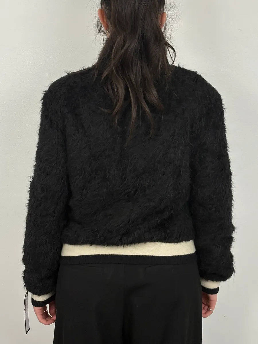 Saint Laurent Black Mohair Sample Jacket  YudUEyv 2