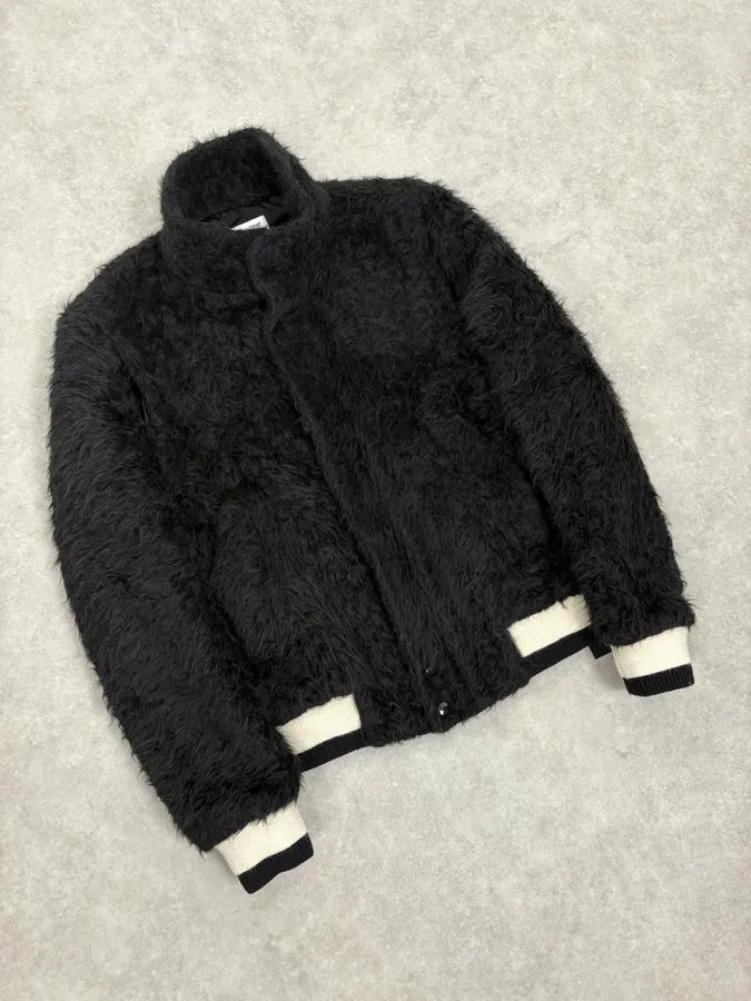 Saint Laurent Black Mohair Sample Jacket  YudUEyv 3