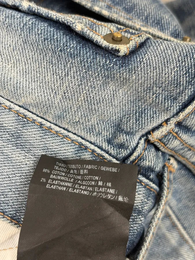 SS2017 Saint Laurent Blue Slim Denim Jeans bUxwlvo 9