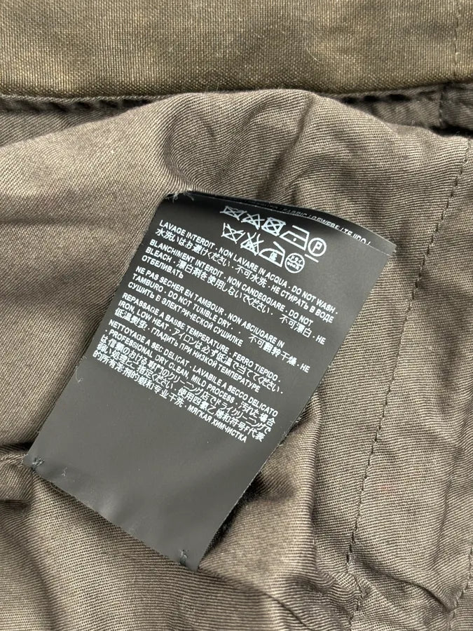 AW2017 Saint Laurent Khaki Cargo Parka Jacket NREdZai 12