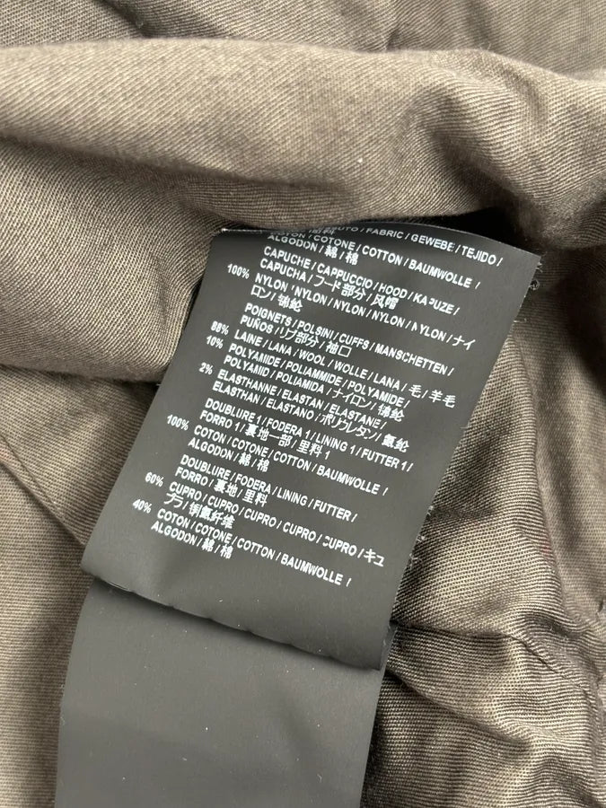 AW2017 Saint Laurent Khaki Cargo Parka Jacket NREdZai 11