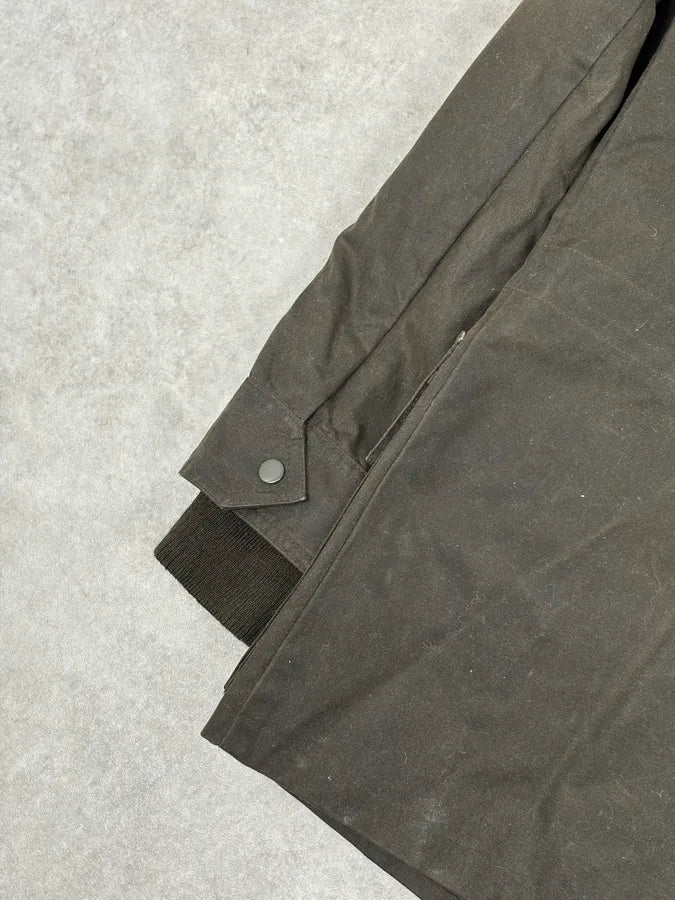 AW2017 Saint Laurent Khaki Cargo Parka Jacket NREdZai 9