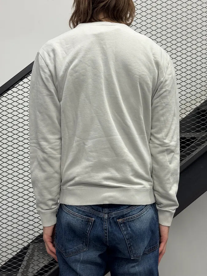 AW2018 Saint Laurent Mad Robot Creamy White Sweater DlsogIY 2