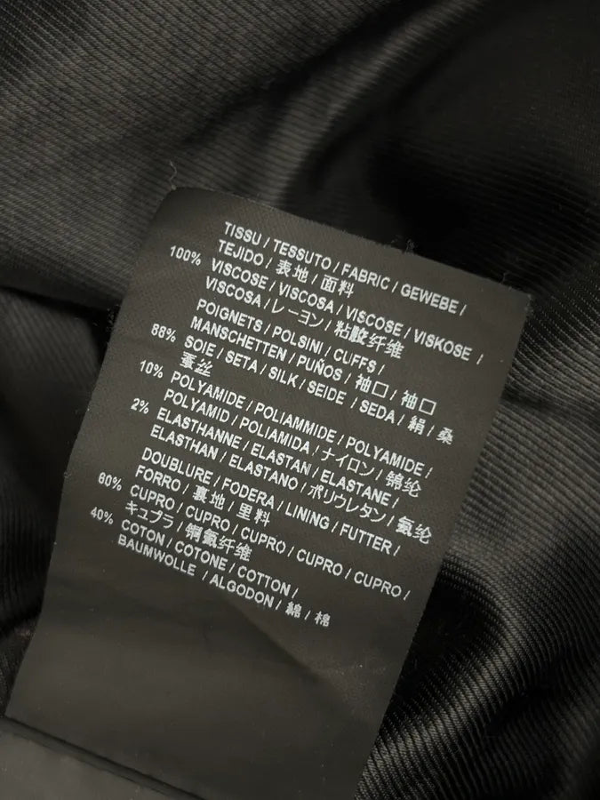 SS2017 Saint Laurent Moonrise Black Bomber Jacket ntsdFhh 13