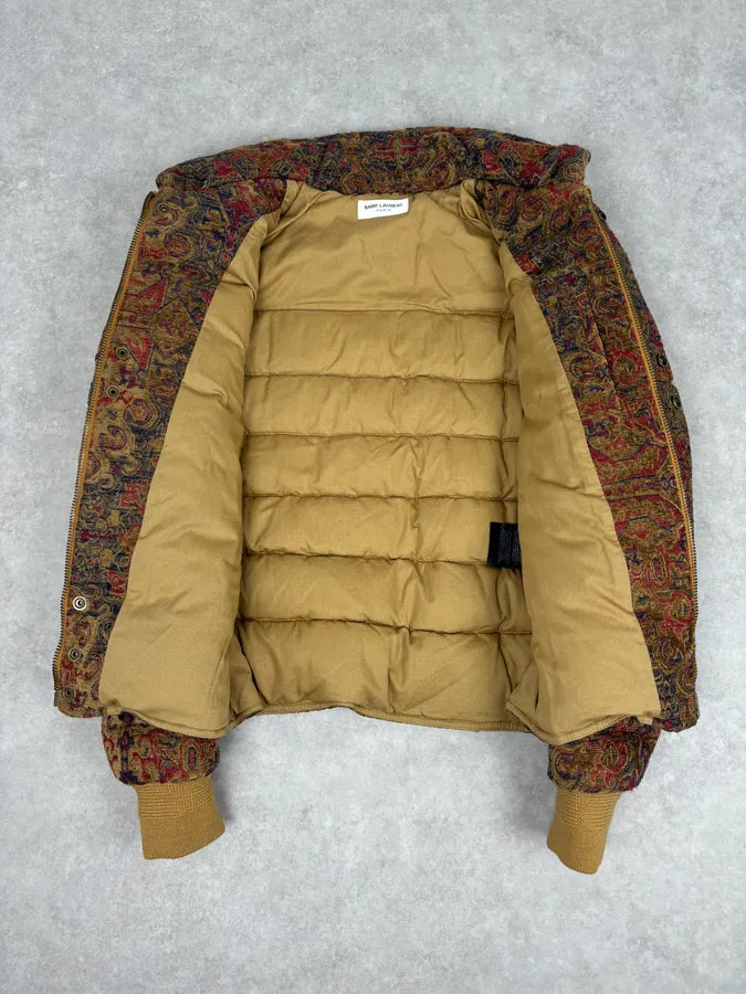 SS2017 Saint Laurent Persan Nylon Quilted Puffer Jacket tWeRRco 6