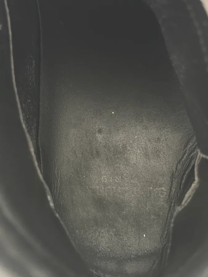 Saint Laurent Navy SL/10 Suede Leather High Sneakers tnYSaZF 9